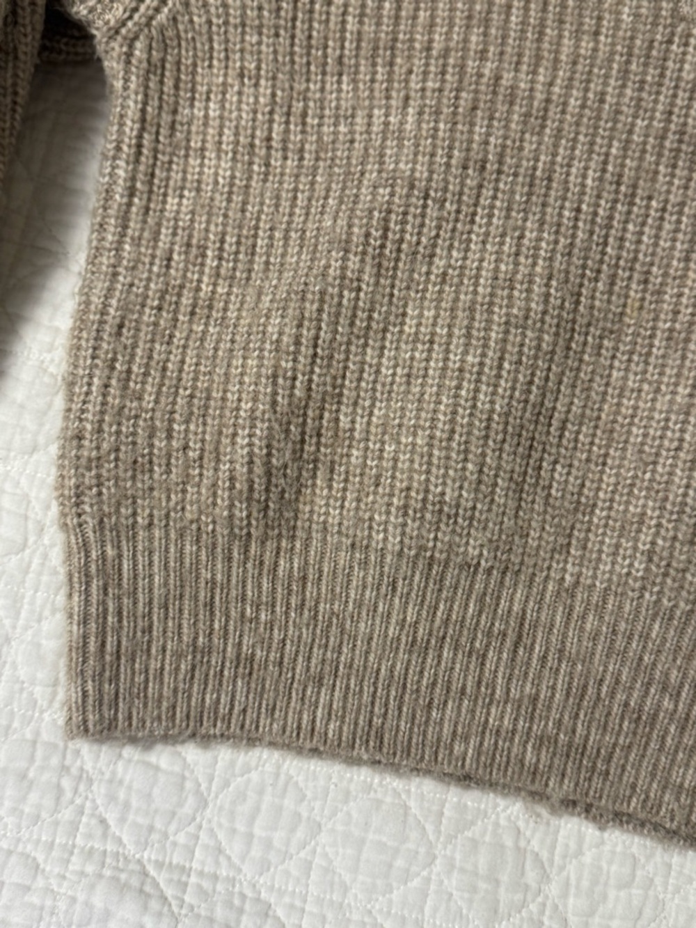 Mango Ribbed Button-Collar Knit Sweater - Picture 5 of 6